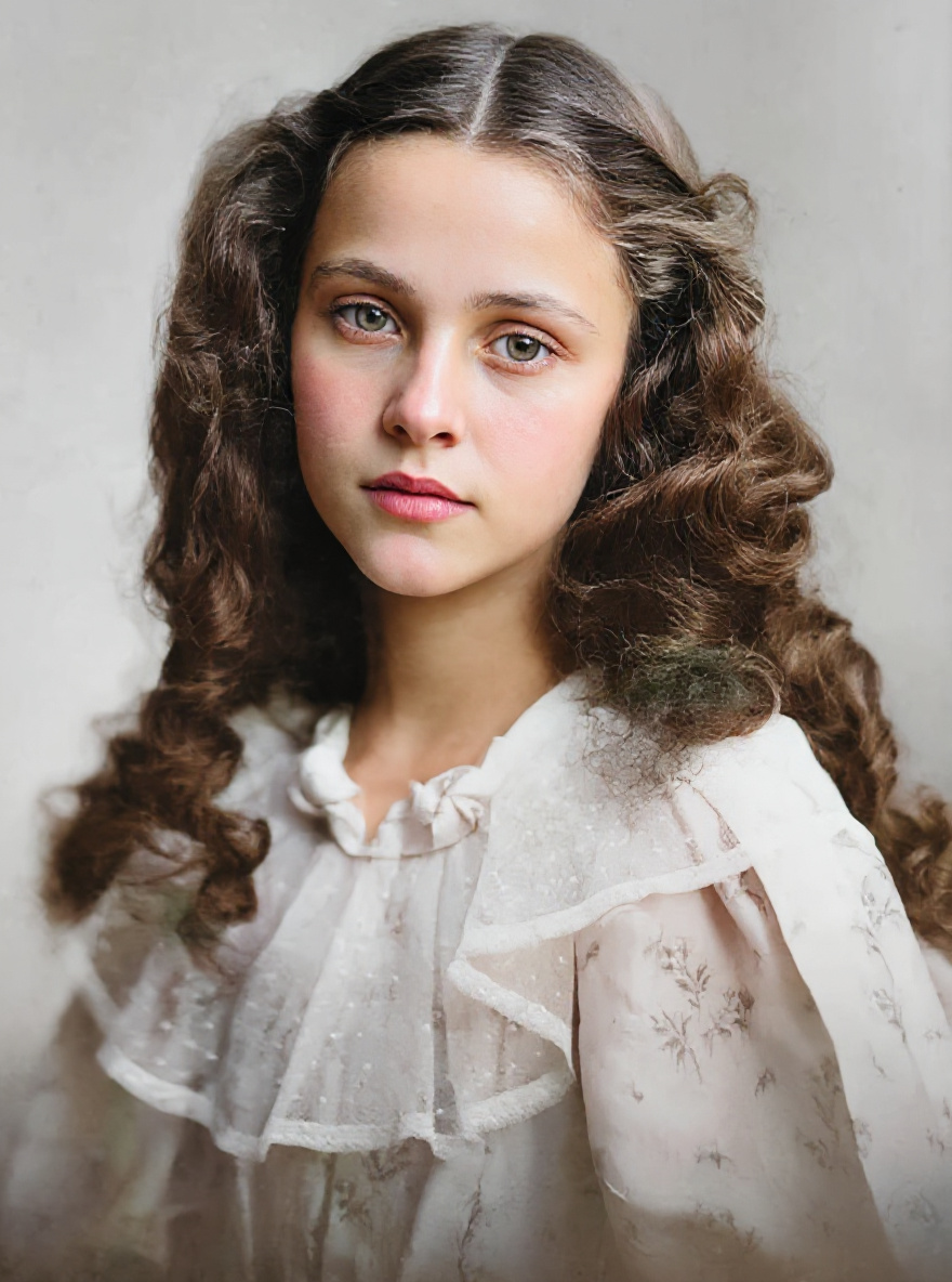 AI restored photo