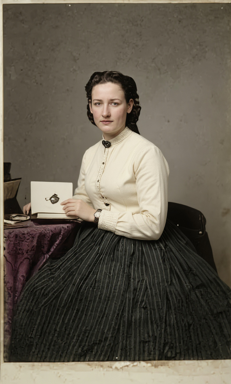 AI restored photo